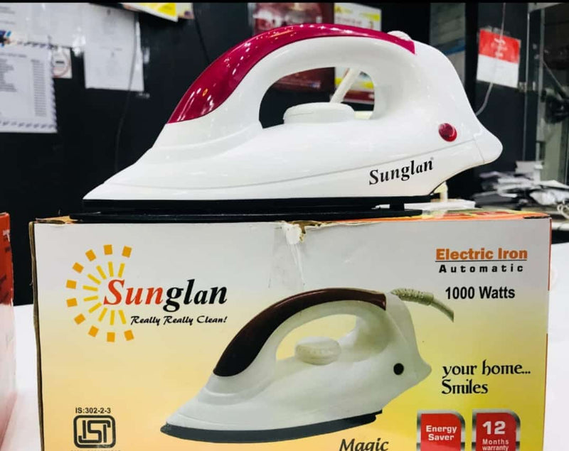 SUNGLANAPPLIANCESPRESENTS YOU SUNGLAN IRON MAGIC IRON