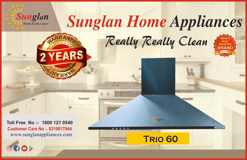 SUNGLAN KITCHEN CHIMINY  MODEL-TRIO