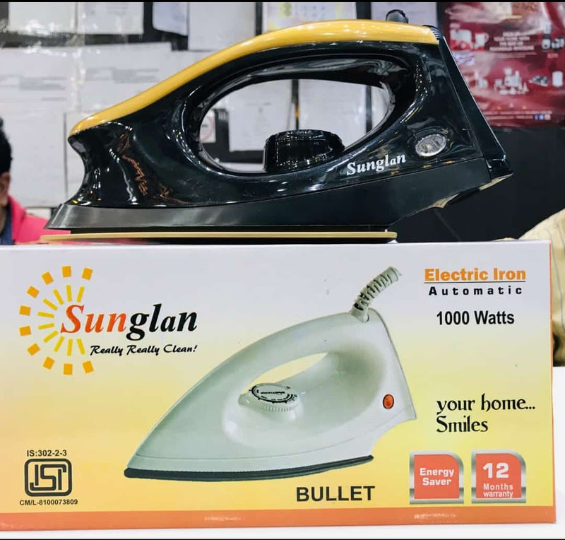 SUNGLANAPPLIANCESPRESENTS YOU SUNGLAN IRON SPICEJET IRON