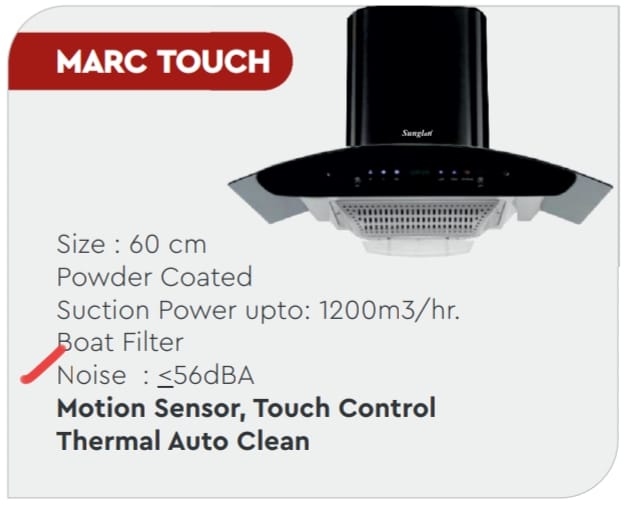 SUNGLAN  MARC 60 CM AUTO CLEAN