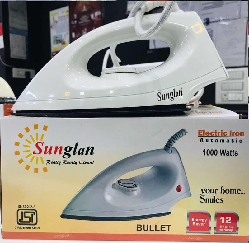 SUNGLANAPPLIANCESPRESENTS YOU SUNGLAN IRON BULLET IRON &nbsp;1000 WTT