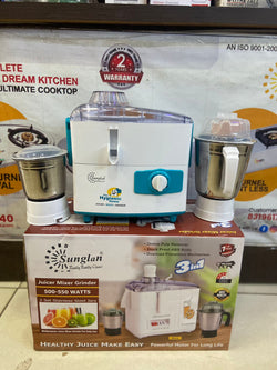 SUNGLAN APPLIANCES PRESENT 🎁 SUNGLAN DYNAMIC JUICER MIXER GRINDER 500- 550 WTT